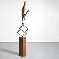 Monumental Jorge Marin Bronze Kinetic Sculpture, 103OAH - Sold for $19,200 on 05-06-2023 (Lot 22).jpg